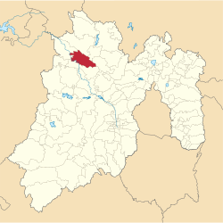 Mexico Estado de Mexico Atlacomulco location map